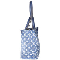 Louis Vuitton OnTheGo MM Monogram Denim Side