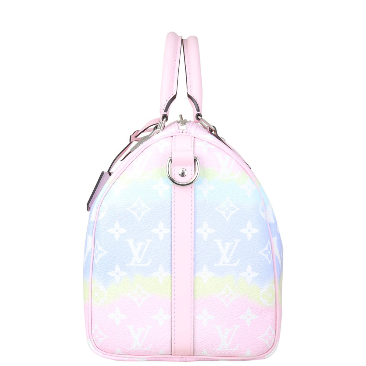 Louis Vuitton Speedy 30 Bandouliere Monogram Escale Side