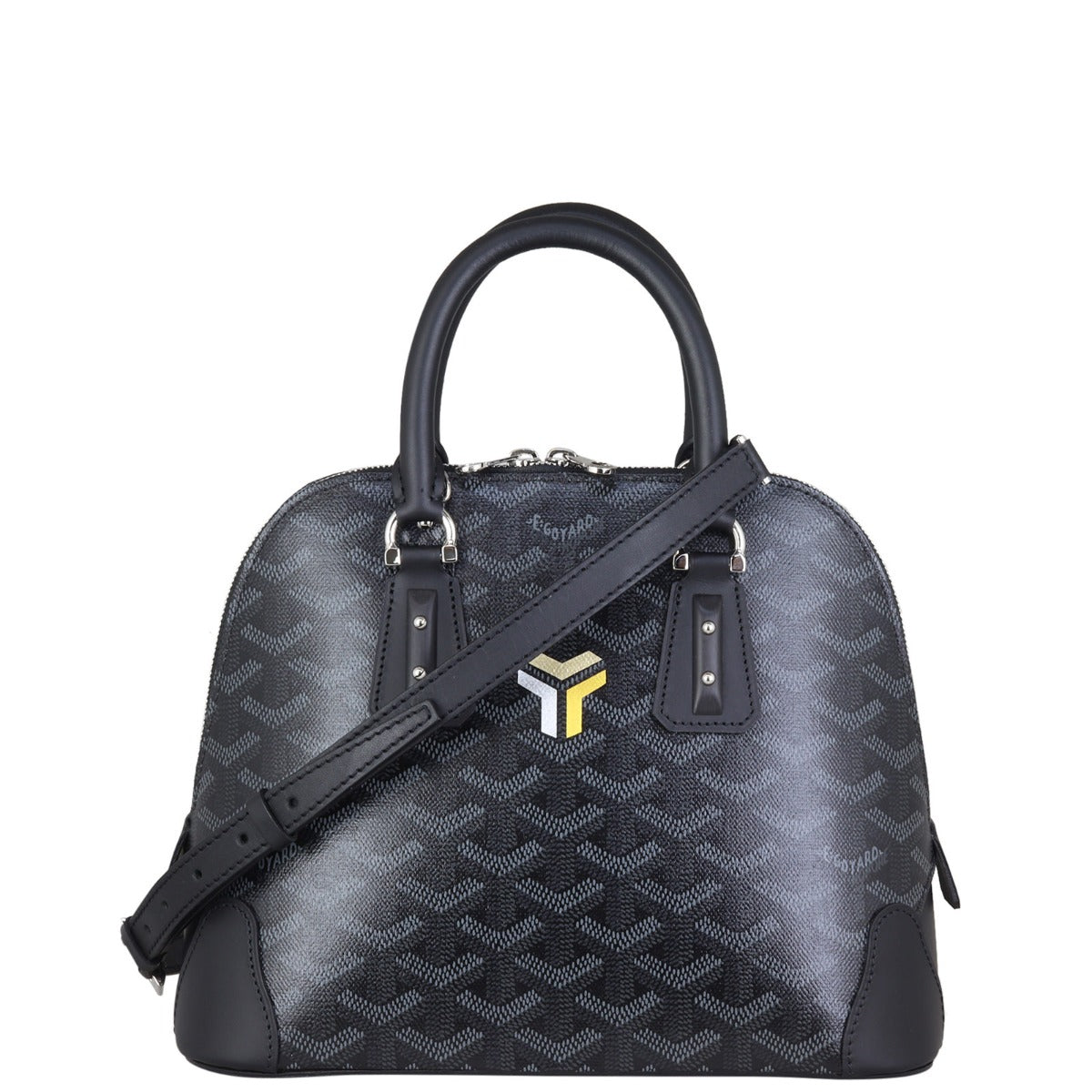 Goyard Vendome Mini Limited Edition Jet Black Front with Strap