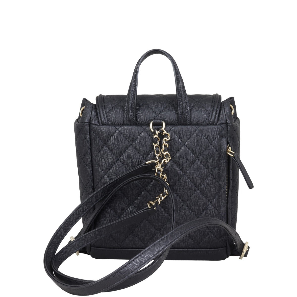 Chanel Filigree Backpack Back