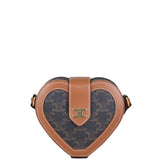 Celine Tambour Heart Crossbody Front