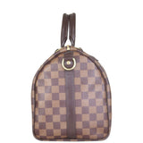 Louis Vuitton Speedy 30 Bandouliere Damier Ebene Side