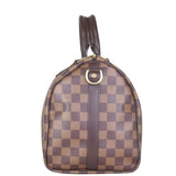 Louis Vuitton Speedy 30 Bandouliere Damier Ebene Side