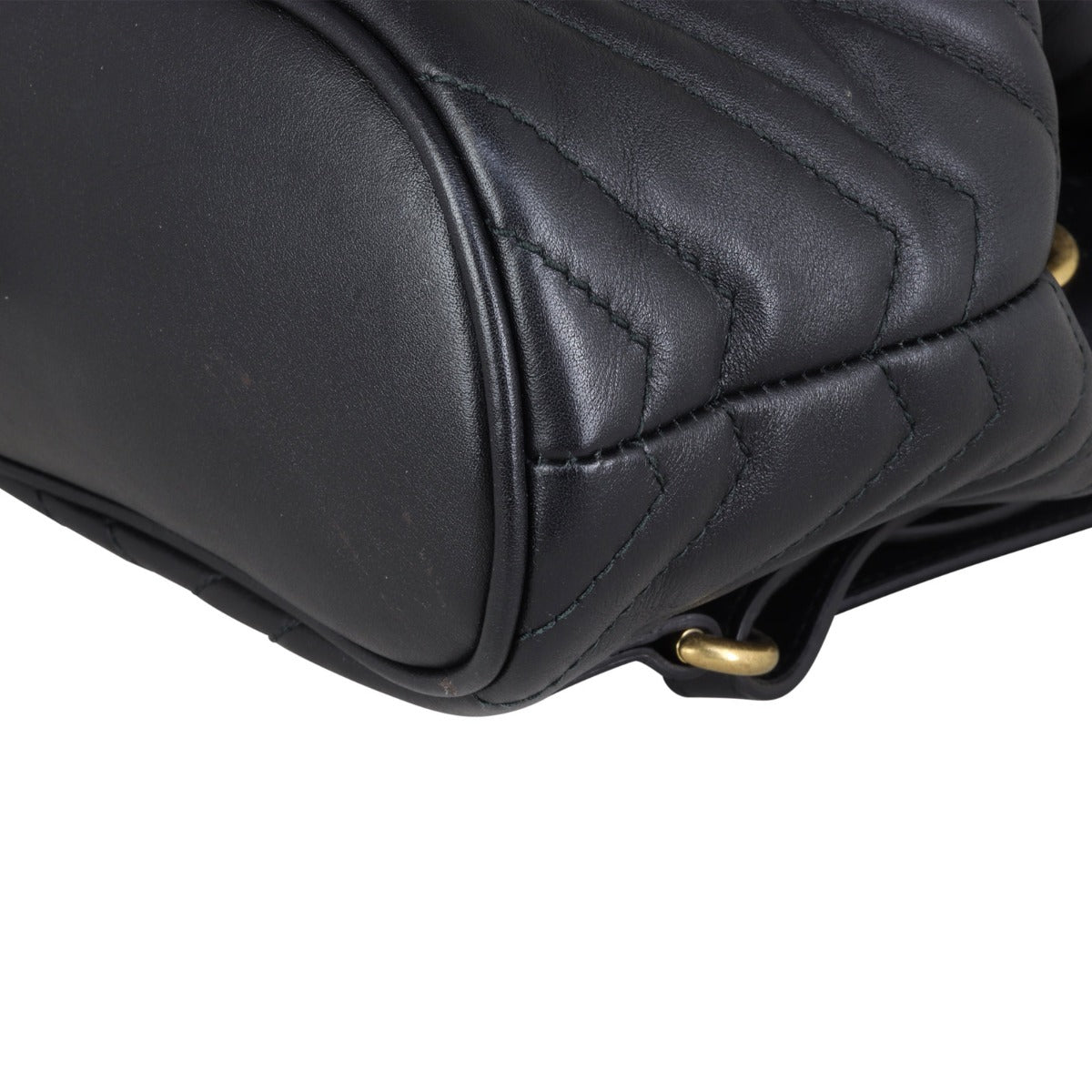 Gucci GG Marmont Mini Backpack Corner Closeup
