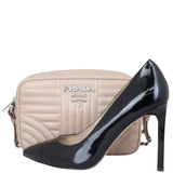 Prada Diagramme Camera Bag Shoe