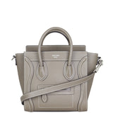 Celine Nano Luggage Tote Front with Strap
