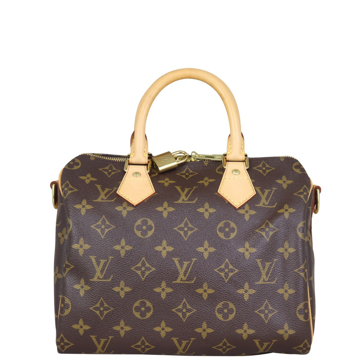 Louis Vuitton Speedy 25 Bandouliere Monogram Front