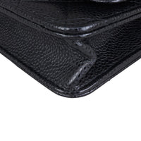 Chanel Classic Wallet on Chain Corner Closeup