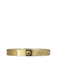 Cartier Love 18k Yellow Gold 4 Diamond Bracelet