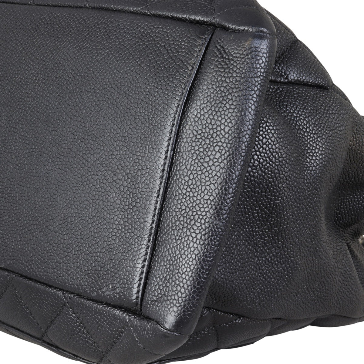 Chanel Grand Shopping Tote Corner Closeup