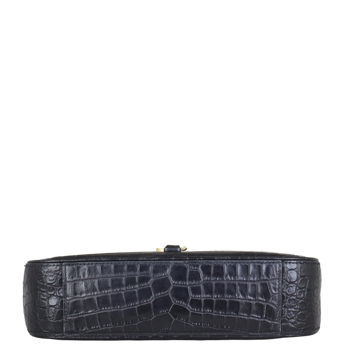 Saint Laurent Le 5 A 7 Hobo Croc-Embossed Base