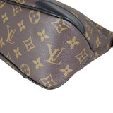 Louis Vuitton Boulogne Monogram Noir Corner Closeup