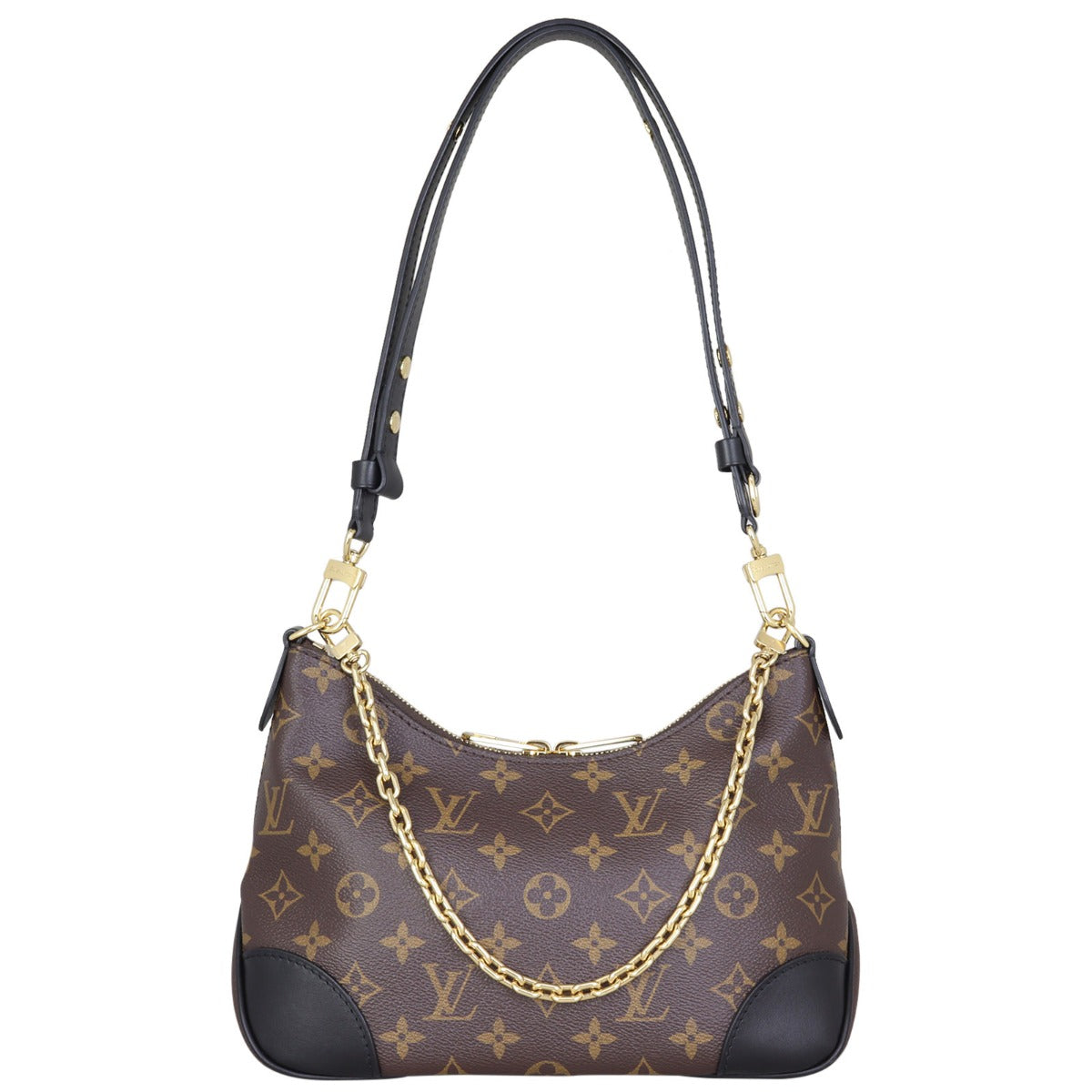 Louis Vuitton Boulogne Monogram Noir Front with Strap
