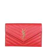 Saint Laurent Envelope Chain Wallet Front