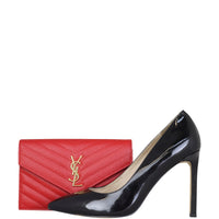 Saint Laurent Envelope Chain Wallet Shoe