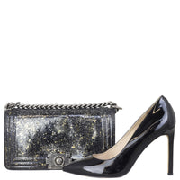 Chanel Boy Old Medium Crystal Glitter Shoe