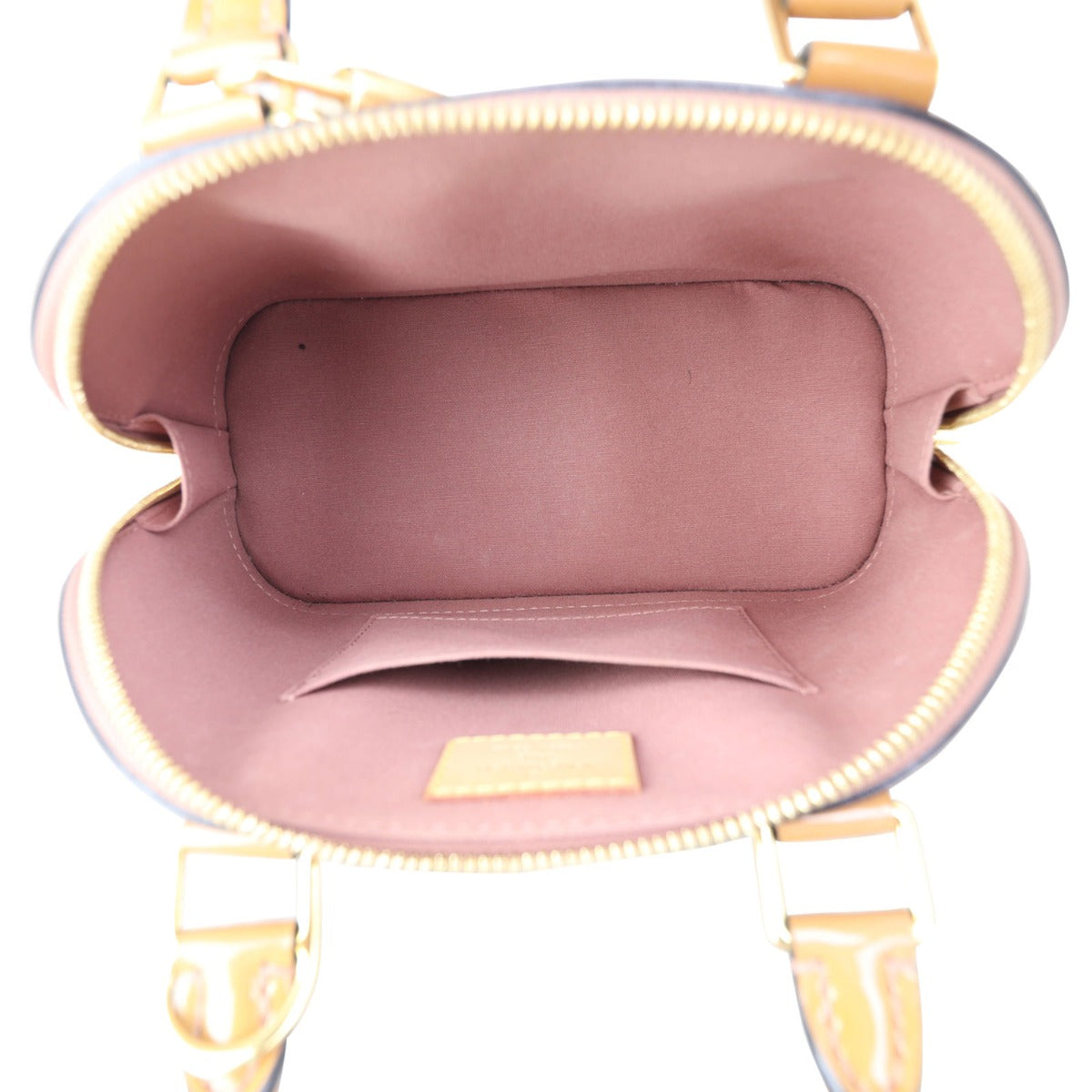 Louis Vuitton Alma BB Monogram Vernis  Interior