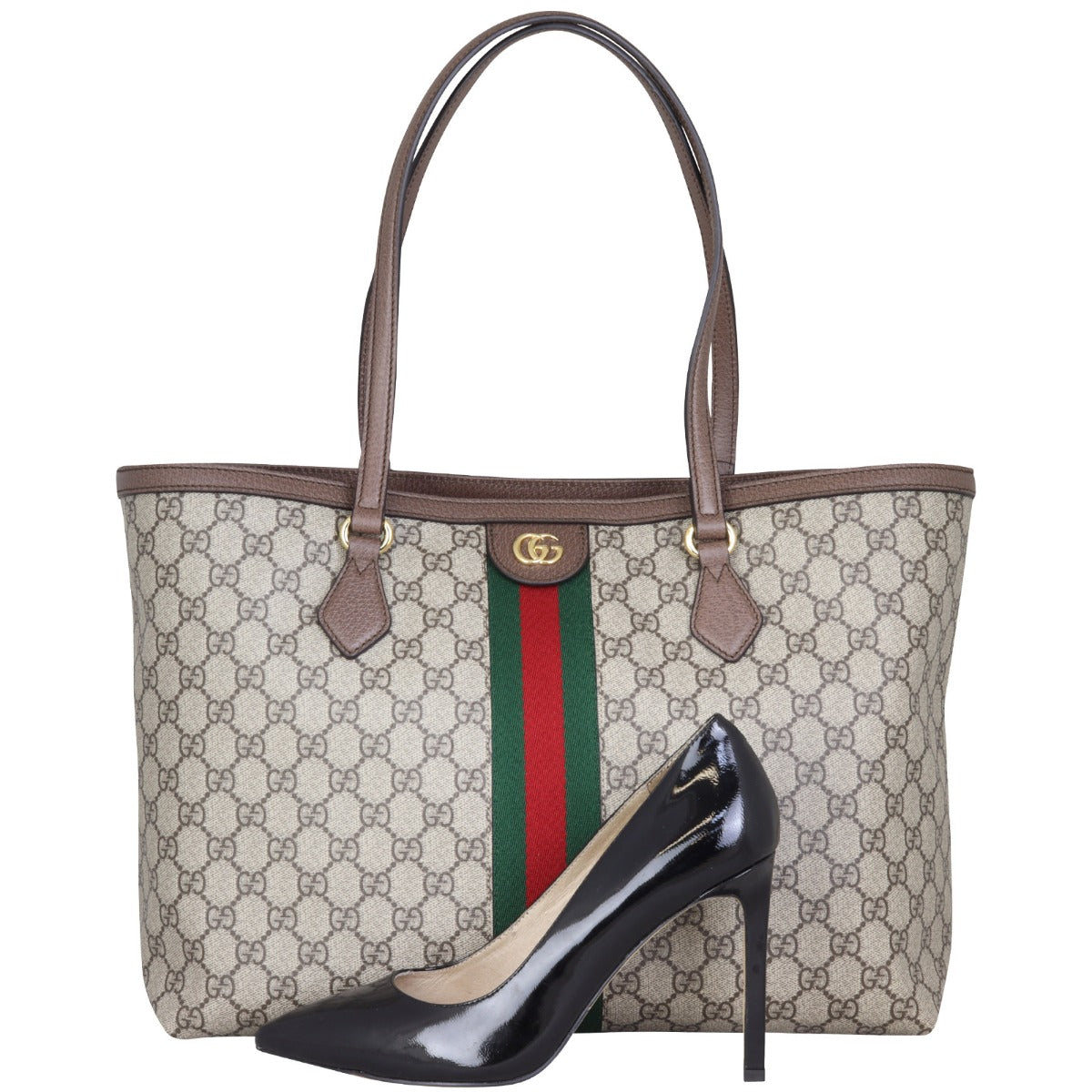 Gucci Ophidia GG Supreme Medium Tote Shoe