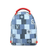 Louis Vuitton Palm Springs Mini Backpack Denim Back