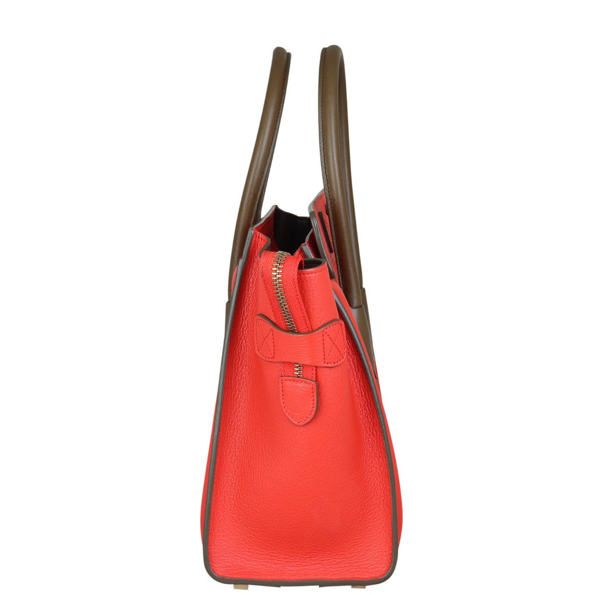 Celine Micro Luggage Tote Side