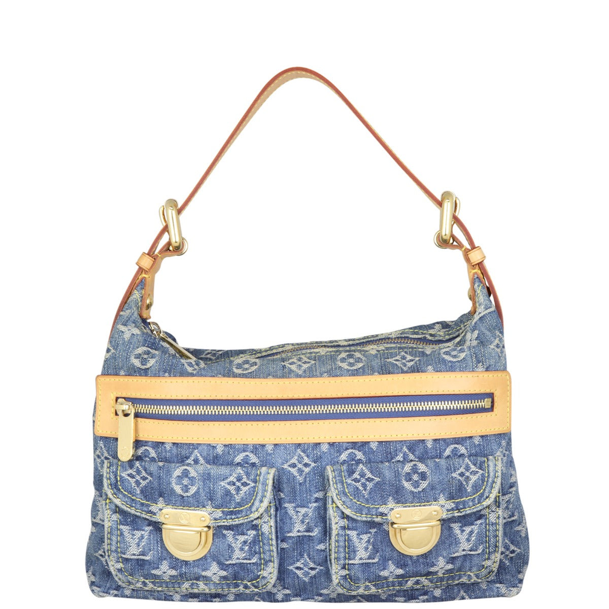 Louis Vuitton Denim Baggy PM Front