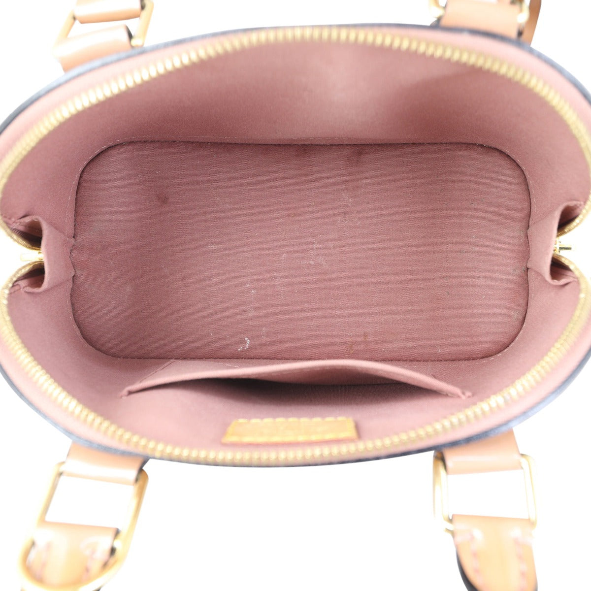 Louis Vuitton Alma BB Monogram Vernis Interior