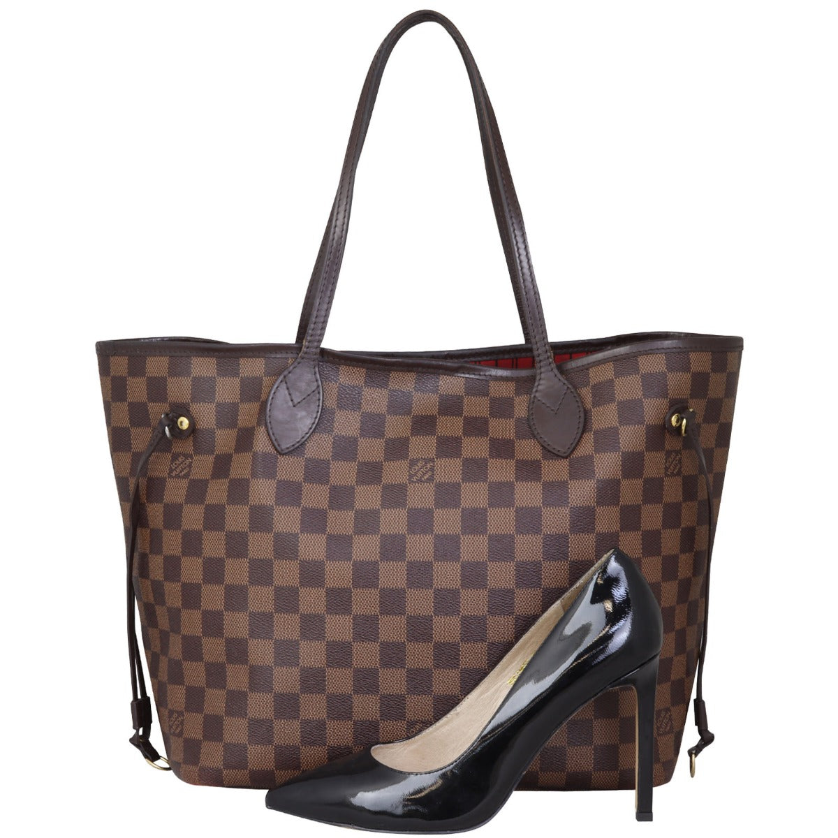 Louis Vuitton Neverfull MM Damier Ebene Shoe