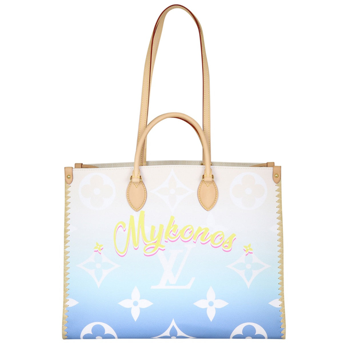 Louis Vuitton OnTheGo GM Monogram Giant By The Pool Mykonos Front