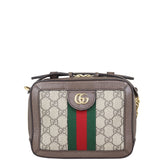Gucci GG Supreme Mini Top Handle Shoulder Bag Front