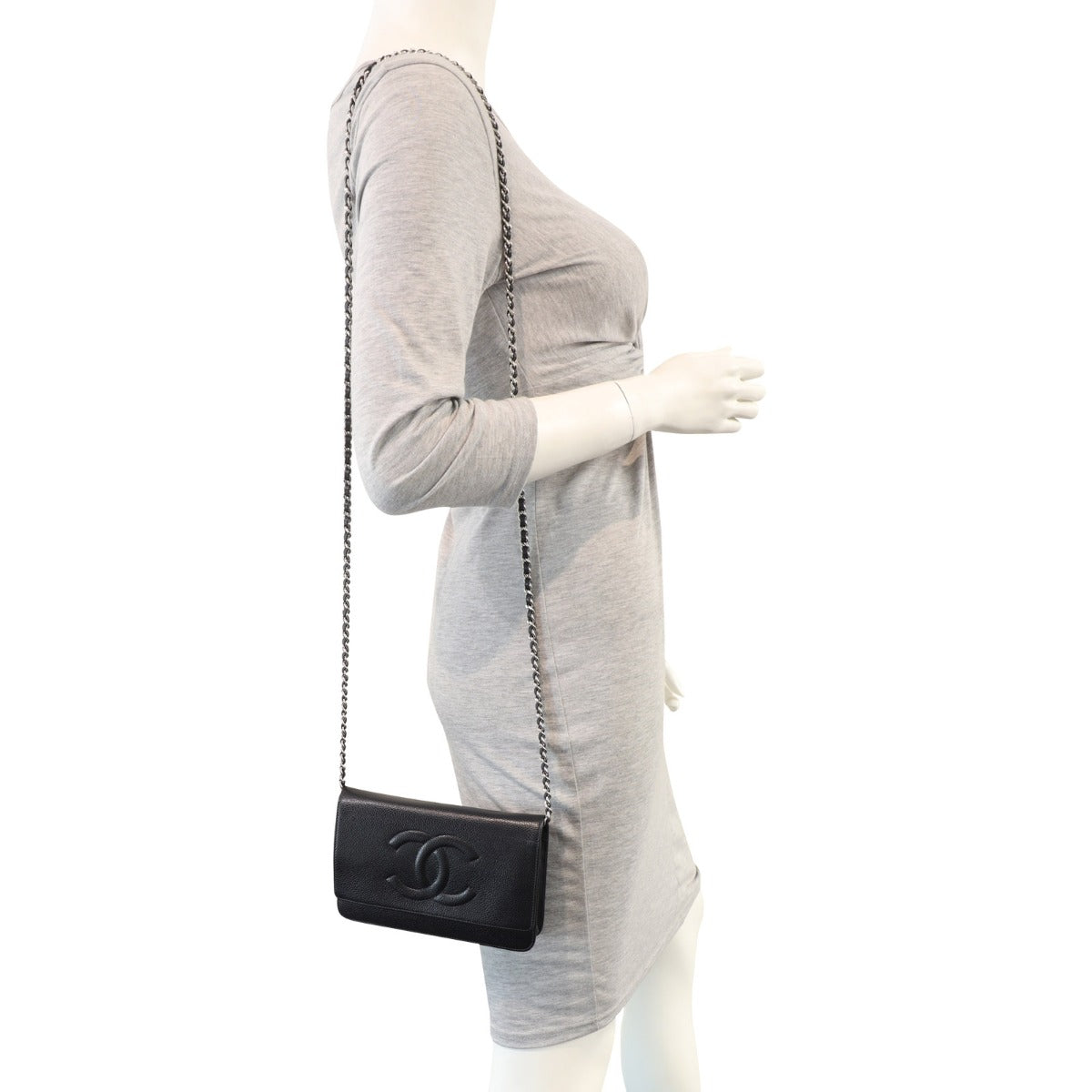 Chanel Timeless Wallet on Chain Mannequin