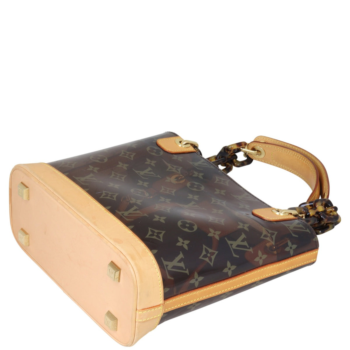 Louis Vuitton Sac Ambre PM PVC Monogram Corner Distance