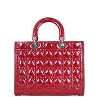 Dior Lady Dior Large Patent Back