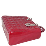 Dior Lady Dior Large Patent Corner