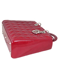 Dior Lady Dior Large Patent Corner