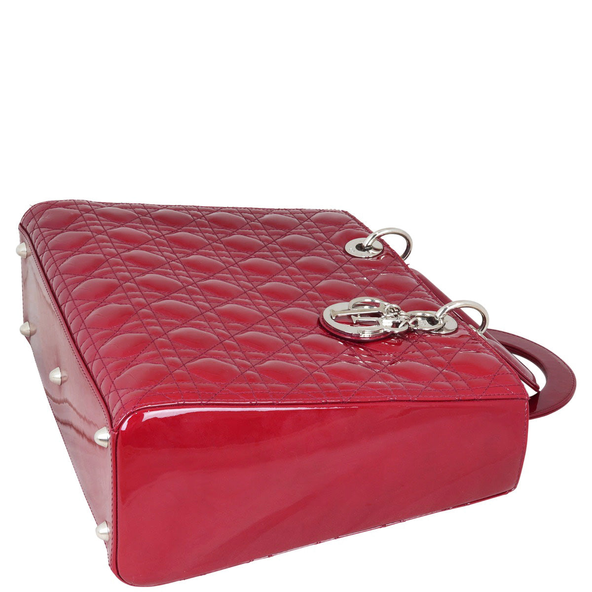 Dior Lady Dior Large Patent Corner