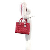 Dior Lady Dior Large Patent Mannequin