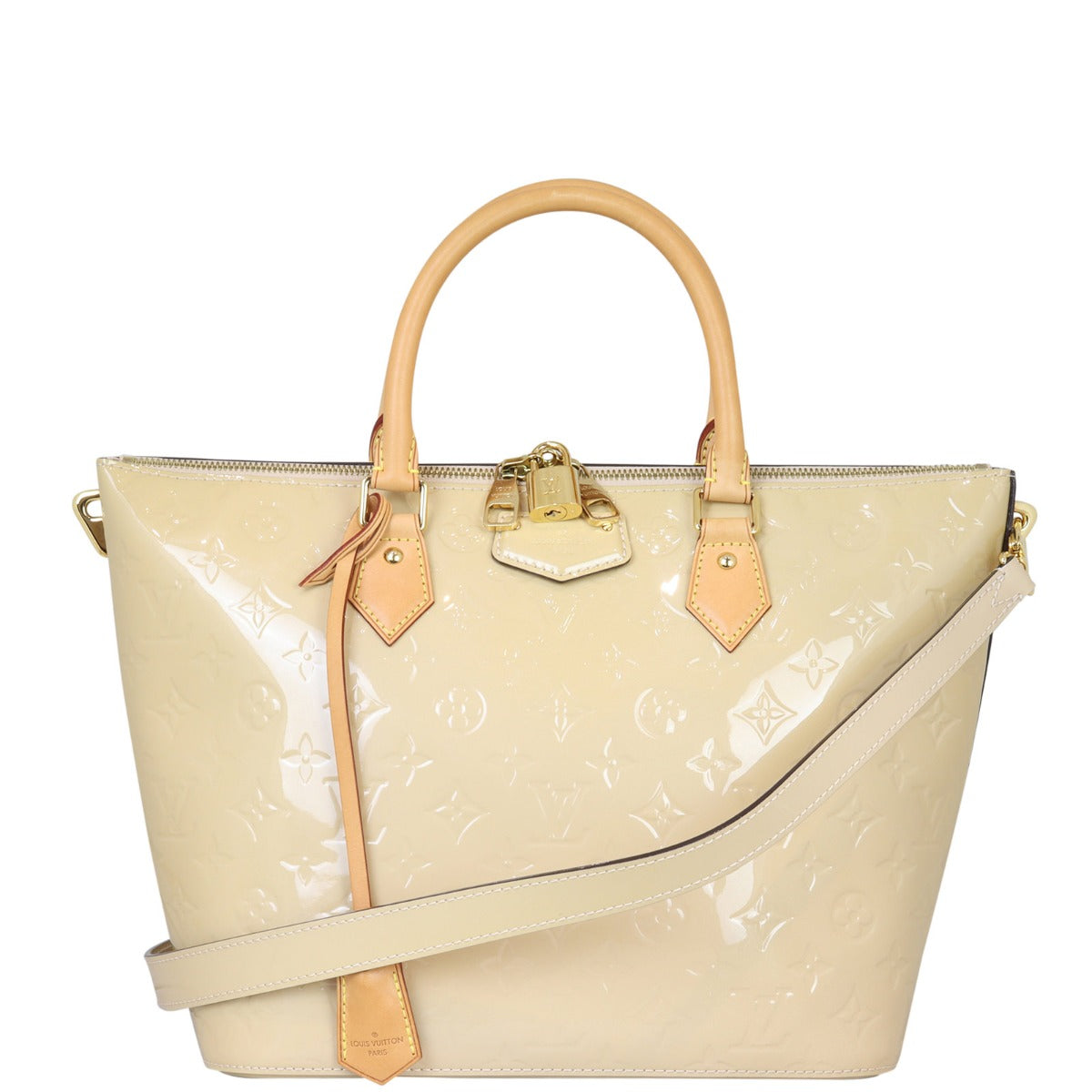 Louis Vuitton Montebello MM Monogram Vernis Front with Strap