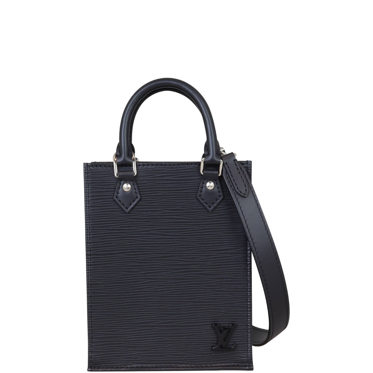 Louis Vuitton Petit Sac Plat Epi Front with Strap