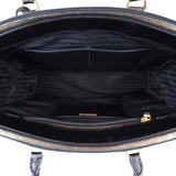Prada Saffiano Lux Galleria Double Zip Tote Medium Interior