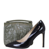 Saint Laurent Niki Wallet on Chain Shoe