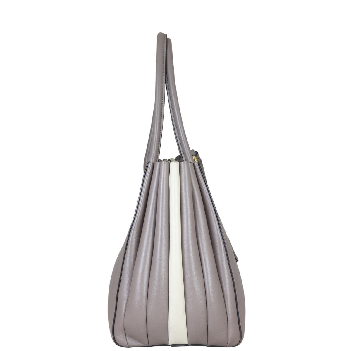 Prada City Calf Bibliotheque Bag Side