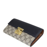 Gucci GG Supreme Continental Padlock Wallet on Chain Corner Distance