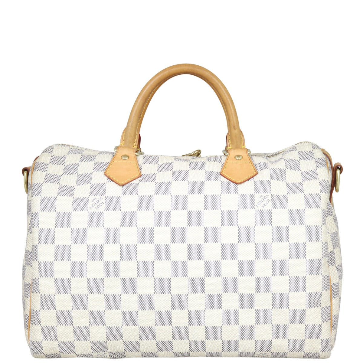 Louis Vuitton Speedy 30 Bandouliere Damier Azur Back