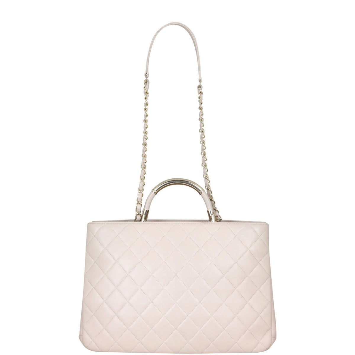 Chanel Carry Chic Shopping Tote Front