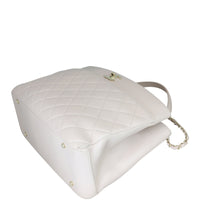 Chanel Carry Chic Shopping Tote Corner Distance