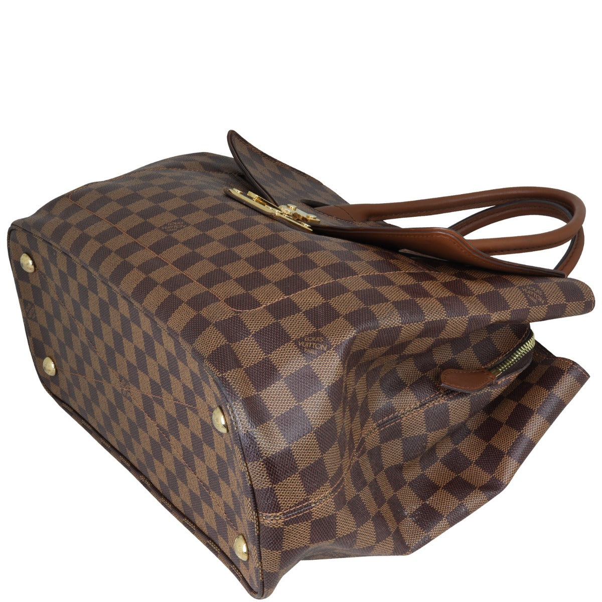 Louis Vuitton Ascot Damier Ebene Corner Closeup