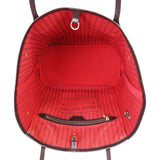 Louis Vuitton Neverfull MM Damier Ebene Interior