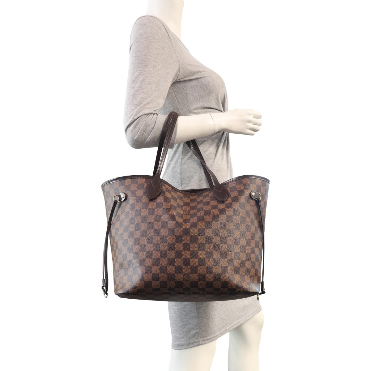 Louis Vuitton Neverfull MM Damier Ebene Mannequin