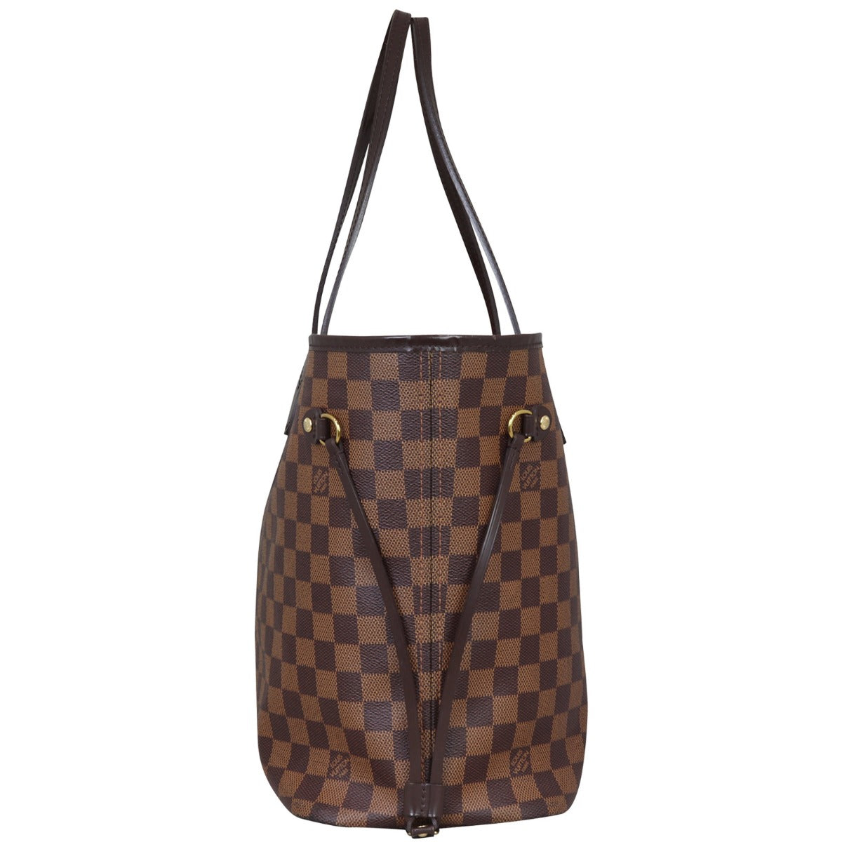 Louis Vuitton Neverfull MM Damier Ebene Side