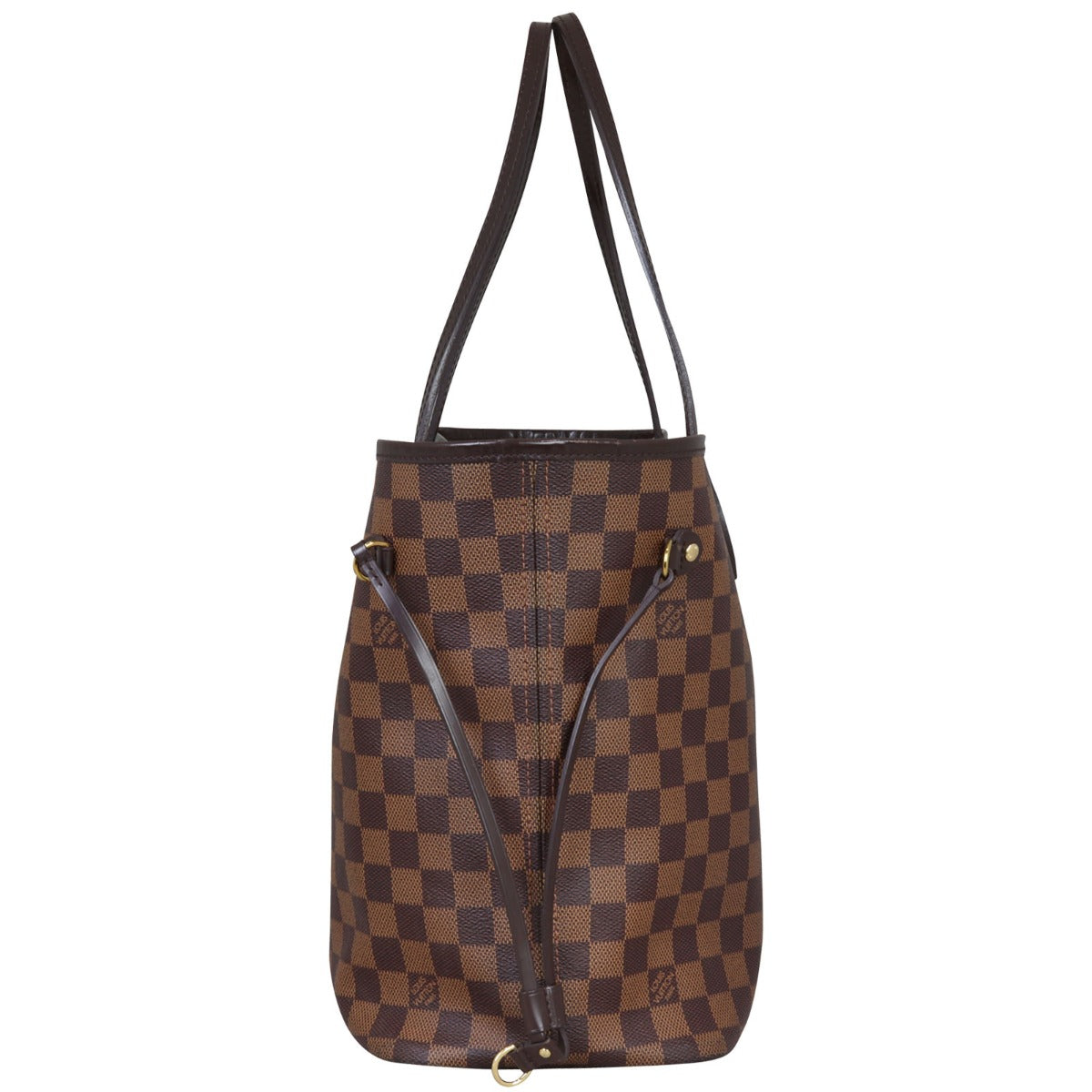 Louis Vuitton Neverfull MM Damier Ebene Side